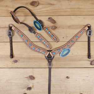 Ensemble de selle de cheval de roping occidental de haute qualité, durable, en cuir véritable, couleurs personnalisées, taille de siège 14 à 18 pouces, équitation - Product Image 1