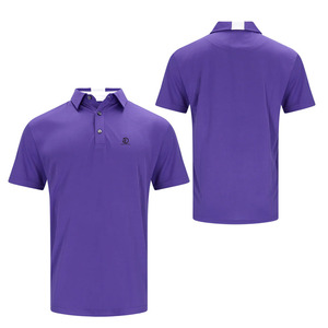 Hombres Slim Fit Publicidad Polo Camiseta barata Color sólido Personalizado liso Polos camisa para hombres - Product Image 3