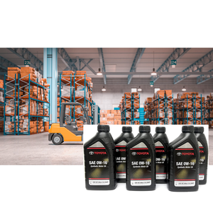Huile moteur entièrement synthétique Toyota 0W-16 pour une efficacité énergétique et une protection du moteur améliorées - Product Image 1