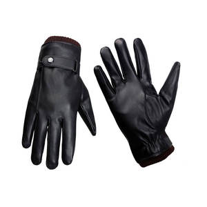 Gants de conduite en cuir véritable tendance Stock FITME SPORTS FS-DG-0076 - compatibles avec les écrans tactiles, légers, unisexes, pour le cyclisme et les activités de plein air - Product Image 1