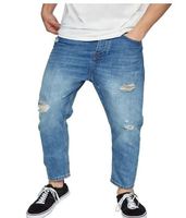 Nuevos Jeans de Mezclilla para Hombre, Diseño Personalizado, Alta Calidad, Transpirables, Color Sólido, Lavado a la Piedra, Ecológicos, Estilo Gótico, con Botones, para Invierno, Hip Hop