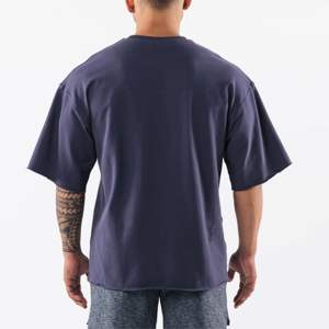Vente en gros T-shirt d'été surdimensionné unisexe en coton de haute qualité pour hommes T-shirt grande taille T-shirts pour hommes - Product Image 3