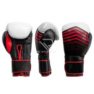 Guantes de Boxeo Personalizables de Alta Calidad en Oferta, Color Blanco, 4oz 8oz, de Cuero, Antideslizantes, con Cierre de Gancho y Bucle - Product Image 1