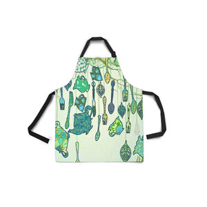 Tablier de cuisine confortable unisexe en pur coton à impression numérique personnalisée pour exportateur indien - Product Image 2