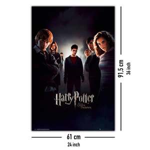Póster de Estilo Moderno de Harry Potter y la Orden del Fénix Hecho de Papel para Decoración de Pared - Product Image 5