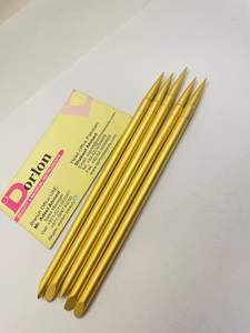 เครื่องมือทำเล็บมือเล็บเท้าสำหรับกำจัดผิวที่ตายแล้วเครื่องมือทำเล็บแบบทนทานชุบทองสองด้านสำหรับเล็บที่ตายแล้ว - Product Image 3