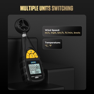 Autool tr401 cầm tay Độ chính xác cao nhiệt độ độ ẩm kỹ thuật số tốc độ gió Thiết bị kiểm tra Meter máy đo gió nhà sản xuất - Product Image 5