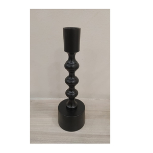 Bougeoir en aluminium doré moderne Bougeoir en aluminium massif moulé Bougeoir moderniste pour la décoration de la maison et de l'événement - Product Image 5