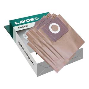 5 Bolsas de Repuesto para Aspiradora Lavor 10001 08163, Piezas Esenciales para su Aspiradora - Product Image 1