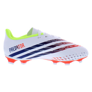 ADIDAS Edge.4พรีเดเตอร์ FXG GS รองเท้าเด็กชายสี: รองเท้าสีขาว/สีเหลืองแสงอาทิตย์/สีฟ้า100% ของแท้ - Product Image 3