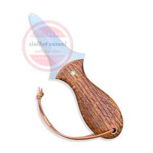 Cuchillo para ostras con mango de madera Cuchillo para ostras personalizado - Product Image 4