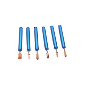 Meilleures ventes, corps en aluminium durable et haut en laiton, stylo à bille à teinture manuelle, outil de coloration des bords en cuir de qualité supérieure - Product Image 1