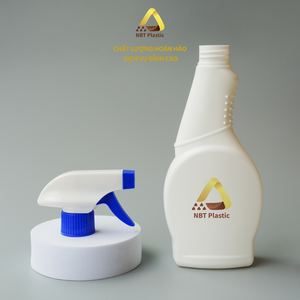 OEM Supply 350ml White HDPE Plastic Pump <b>Spray</b> <b>Bottle</b> Detergent and Cleanser <b>Bottle</b> with Chemical <b>Trigger</b> Sprayer - Product Image 6