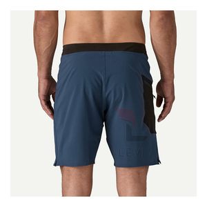Short décontracté en coton pour hommes de haute qualité Short de surf de plage avec logo personnalisé Short d'été léger et confortable pour l'entraînement en plein air - Product Image 3