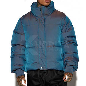 Chaqueta acolchada de invierno para hombre de alta calidad, transpirable y de secado rápido con cuello levantado, estilo callejero al por mayor - Product Image 1