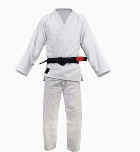 Uniforme de Karate Personalizado a Medida, 100% Algodón, Sólido, Transpirable, Duradero, Unisex, al por Mayor, SI-KU-07 con Logotipo Personalizado - Product Image 1