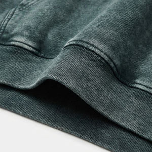 เสื้อฮู้ดดี้สตรีทแวร์ทรงโอเวอร์ไซส์สำหรับผู้ชาย ปี 2026 ขายดี พิมพ์ลายดิจิตอลตามสั่ง เป็นมิตรกับสิ่งแวดล้อม ผ้าหนา ซักกรด สไตล์วินเทจ - Product Image 5