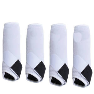 Botas de tendón de Medicina de caballo sublimadas 2025 con neopreno/material de cuero Euro Cavall Industries - Product Image 5