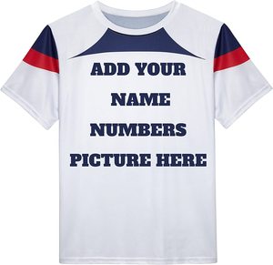 เสื้อฟุตบอลระบายอากาศปักลายแบบกำหนดเองสำหรับเด็กและผู้ชายสไตล์ชั้นนำพร้อมบริการ OEM รวมถึงการพิมพ์ชื่อ - Product Image 6