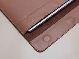Handmade Genuine <b>Leather</b> <b>Laptop</b> Sleeve Business Organizer Office Portfolio Executive Vintage Durable Classic LLS-0285 - Product Image 6