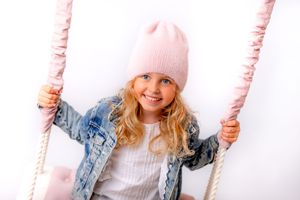 LaVitta-Chapeau en alpaga élégant avec pompon naturel, fabriqué en tissu de haute qualité, chaud et agréable. - Product Image 5