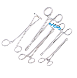Kit d'instruments de piercing corporel en acier inoxydable de haute qualité, 5 pièces, fabricant et exportateur d'instruments chirurgicaux - Product Image 2