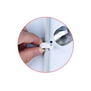* Presa * 14 pezzi 14mm clip per cavo Nail-On a parete morsetti per filo-casa e giardino/ - Product Image 2
