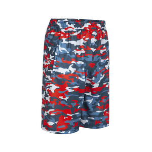 Pantalones cortos de tabla de playa con logotipo personalizado para hombre, bañadores de surf transpirables con bolsillo, color sólido, teñido liso - Product Image 2