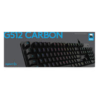 Özel rus için Logitech G512 kablolu RGB oyun klavyesi ergonomik ofis/PC/cep bilgisayar Laptop ve Tablet için Gamer tasarım