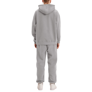 ชุดวอร์มผู้ชายดีไซน์ล่าสุด คุณภาพสูง สไตล์สตรีทแวร์ โอเวอร์ไซส์ เสื้อฮู้ดแบบสวมหัว กางเกงขายาวทรงกว้าง - Product Image 2