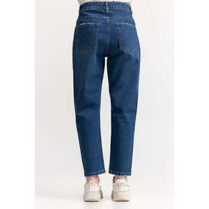 กางเกงยีนส์สีน้ำเงินรุ่นพื้นฐาน WM-JNS-SS24-008 สไตล์ทันสมัยและเรียบง่าย - Product Image 4