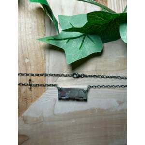 Steve Francisco Mohave & Sterling Silver Beaded <b>Necklace</b> Fashion Cotton <b>Candy</b> Style - Product Image 2