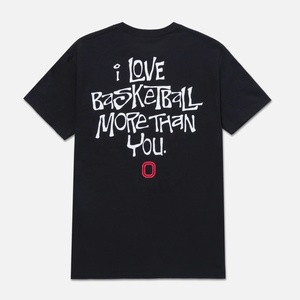 Camiseta de Baloncesto con Logotipo Personalizado OEM para Hombre, de Alta Calidad, Duradera, Verano, Superventas, Impresión Serigráfica, Algodón Orgánico Ecológico - Product Image 2