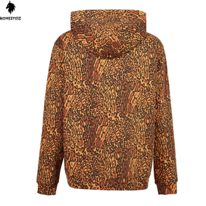 เสื้อฮู้ดดี้วินเทจฟอกสีสไตล์ดิสเทรส ผ้าฝ้ายเฟรนช์เทอร์รี่ 100% พิมพ์ลายปักนูนสำหรับผู้ชาย สีพื้น ไอเทมฤดูหนาว แห้งเร็ว - Product Image 2