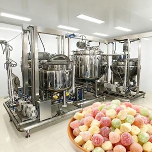 New Automatic Gummy Bear Supplement Maker Vitamin Creatine Soft Candy Equipment PLC Core Gummy Vitamin <b>Machine</b> Manufacturer - Product Image 2