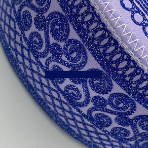 หมวกมุสลิมใส่ได้ทั้งชายและหญิงหมวกแก๊ปปักลายบล็อกสีทึบ100% ล้วนสำหรับทุกฤดูกาลปรับแต่งได้คุณภาพสูง - Product Image 6