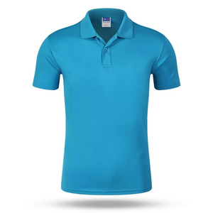 T-shirt polo décontracté grande taille pour hommes motif uni, respirant, imprimé personnalisé avec logo personnalisé de techniques brodées - Product Image 4