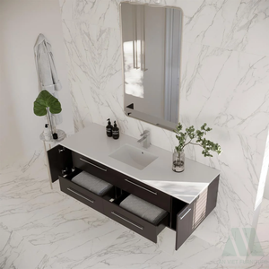 Modern Ready-to-Assemble Wooden Cabinets for Home Kitchen Bedroom & Living Room Wood & <b>Metal</b> <b>Sideboards</b>-Wholesale - Product Image 2