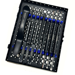 Kit de cirugía oral micro periodontal de 11 Uds., instrumentos quirúrgicos, kit dental negro, Kit de cirugía alemana, odontología quirúrgica - Product Image 4