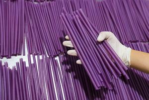 Pailles de riz écologiques naturelles, comestibles et biodégradables pour boissons froides, magasins de thé à bulles, restaurants, fête - Product Image 4