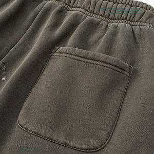 Track Pants Distressed Sweatpants <b>Joggers</b> Elastic Waist Oversized <b>Baggy</b> Reflective Waterproof Breathable Windbreaker 100% Cotton - Product Image 3