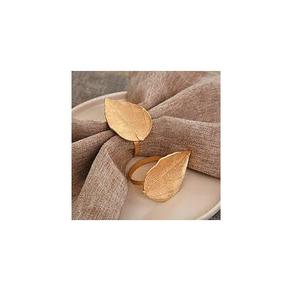 Rond de serviette en laiton couleur dorée 100% Rond de serviette en laiton véritable pour prix de gros en vrac Rond de serviette en laiton - Product Image 1