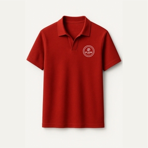Camiseta Polo de Hombre 100% Algodón, Venta Caliente, Personalizable, Buena Calidad, Color Sólido, Estilo Casual, Peso de Tela 180g, Diseño Frontal - Product Image 1