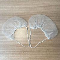 Vente en gros d'usine Filet à cheveux bouffant jetable blanc/noir 21 pouces en maille de nylon souple 5MM/7MM/10MM Utilisé pour l'emballage des perruques