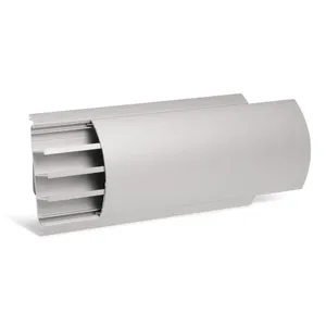 รางเคเบิลอะลูมิเนียมแบบอะโนไดซ์ ขนาด 90x20 มม. แบบ 4 ช่อง พร้อมฝาครอบ - Product Image 1