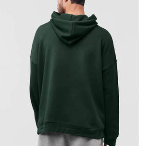 เสื้อฮู้ดฮิปฮอปทรงสลิมฟิตสำหรับผู้ชายเสื้อฮู้ดแขนยาวมีกระเป๋าหน้าสำหรับผู้ชายไซส์ใหญ่พิเศษ - Product Image 6