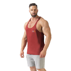 Camisetas sin mangas informales para hombre Material de poliéster multicolor de excelente calidad con estampado de logotipo personalizado Servicio personalizado ODM disponible - Product Image 3