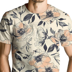 เสื้อยืดกราฟิกสำหรับผู้ชาย, เสื้อยืด100% ผ้าฝ้ายลายกราฟิกสวมใส่สบายแขนสั้น - Product Image 6