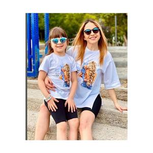 Combinazione di t-shirt madre figlia
