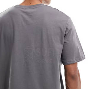 เสื้อยืดผู้ชายทรงโอเวอร์ไซส์ ผ้าคอตตอนถัก 100% ขนาดสั่งทำพิเศษ - เป็นมิตรกับสิ่งแวดล้อม ระบายอากาศได้ดี แห้งเร็ว แขนสั้น ผลิตตามสั่ง คุณภาพสูง - Product Image 5